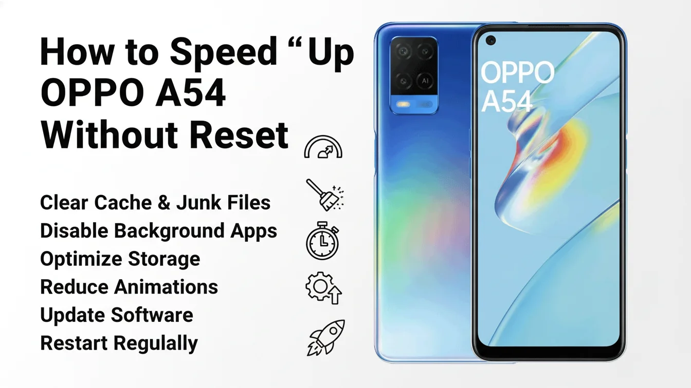 How to Speed Up OPPO A54 Without Reset