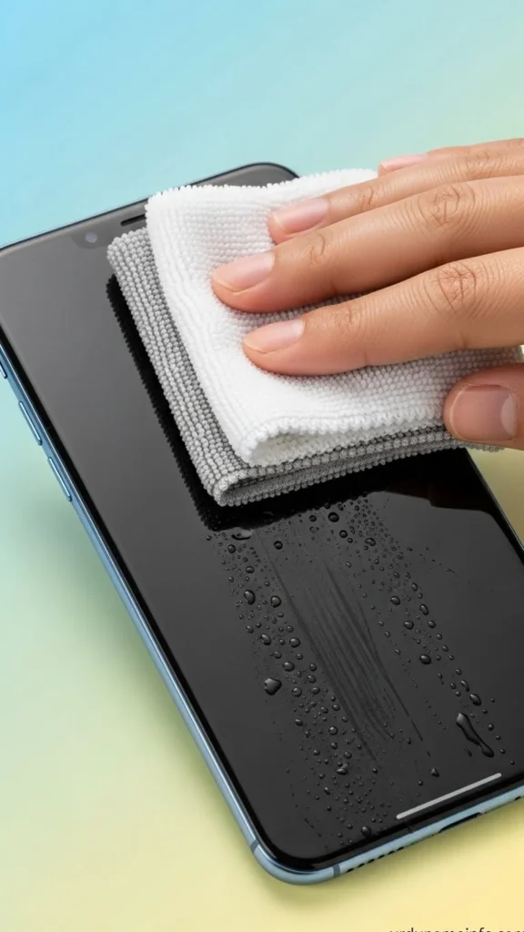 How to Clean Mobile Screen at Home (Without Scratches)